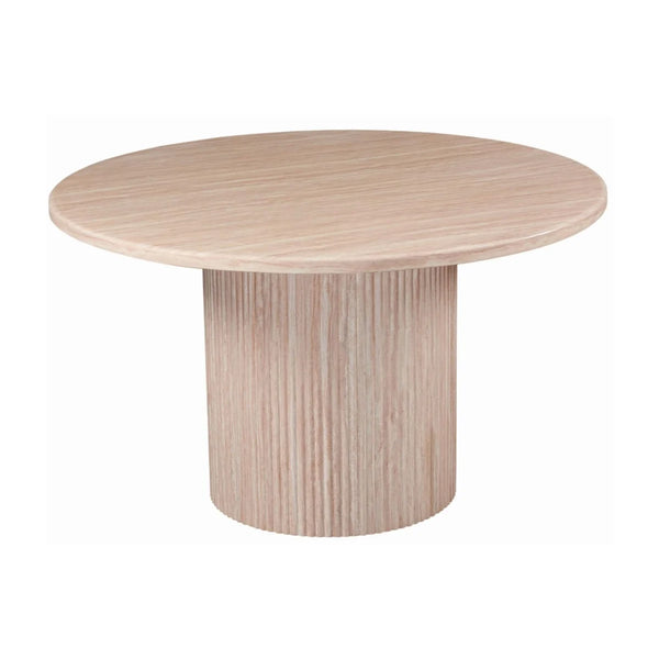 Eettafel travertino