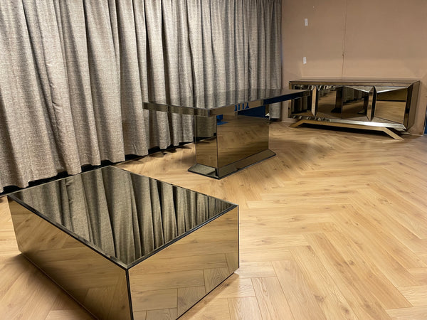 Salontafel sepia Tokyo gold