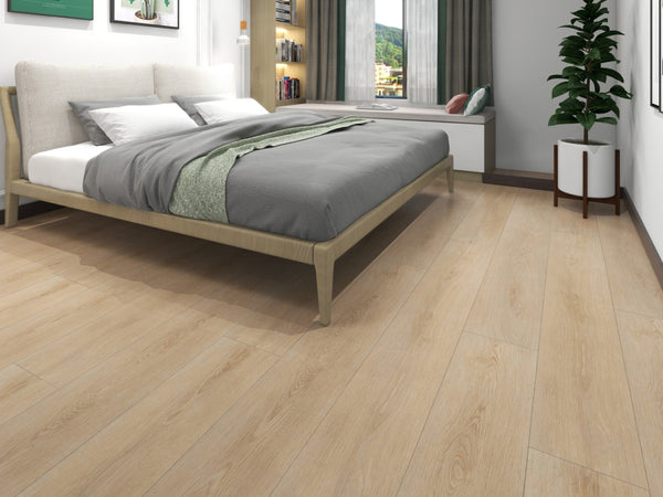 Pvc rechtstrook click slate Oak