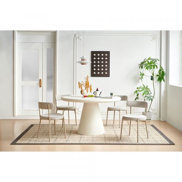 Eettafel Japandi 130cm