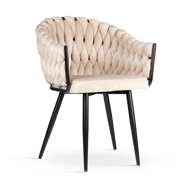 eetkamerstoel Zypher beige black